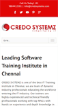 Mobile Screenshot of credosystemz.com